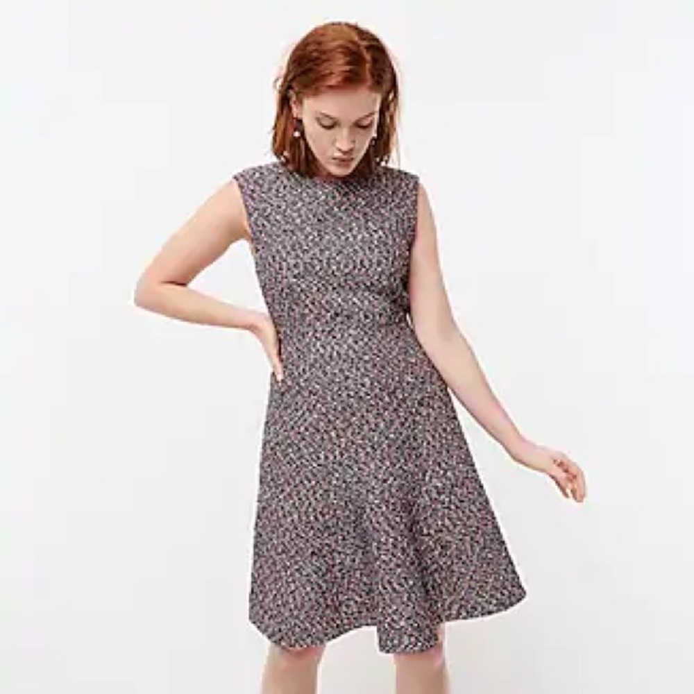 NWT J. Crew Confetti A-Line Dress